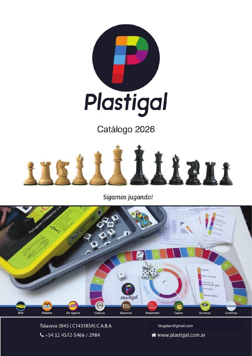 Portada Catalogo Plastigal 2026