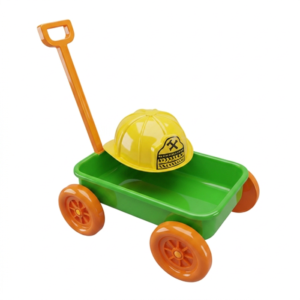 Wagon con casco