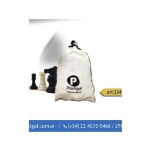 Piezas de ajedrez en bolsa