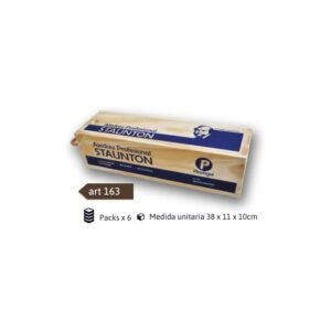 Staunton en caja de madera
