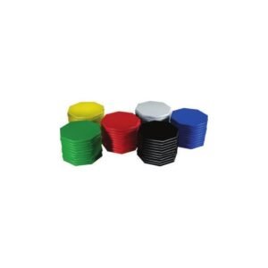 Fichas 35 x 35 mm octogonales